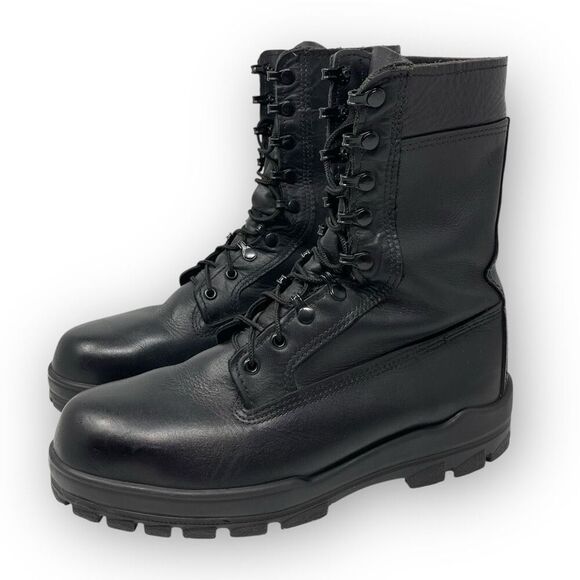 Bates Black Tactical Durashock Steel Toe Leather Boot ASTM F2413-11 Men Size 11D - Picture 1 of 9